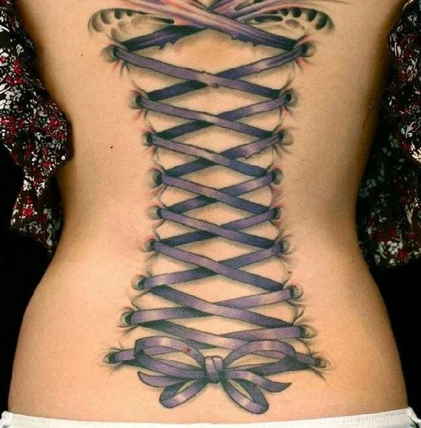 Татуювання у вигляді корсету (14 фото) – фото 8