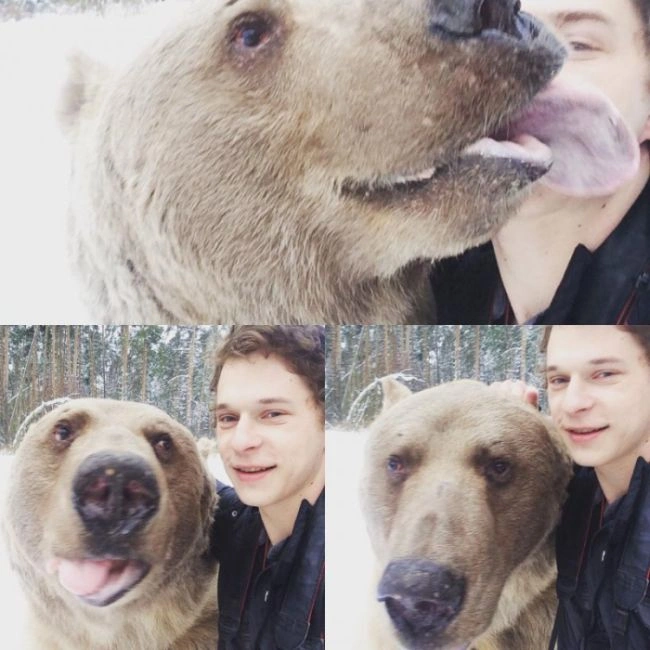 Нова фотосесія з дівчиною та ведмедем (7 фото) – фото 7