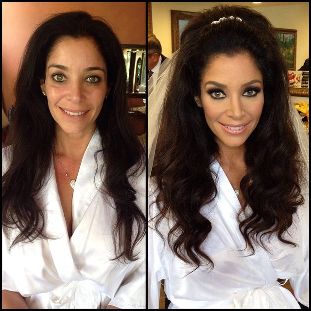 Моделі журналу Playboy та інші дівчата до та після макіяжу (55 фото) – фото 21