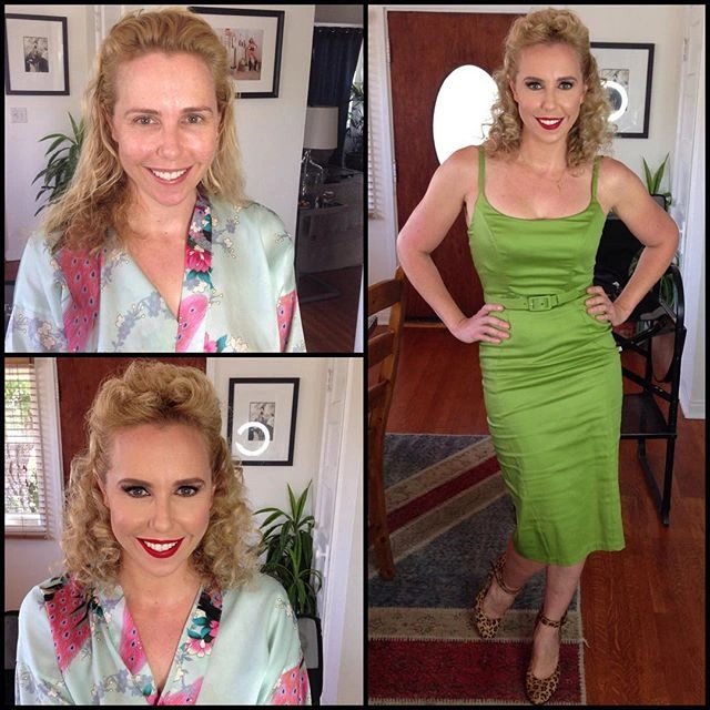 Моделі журналу Playboy та інші дівчата до та після макіяжу (55 фото) – фото 26