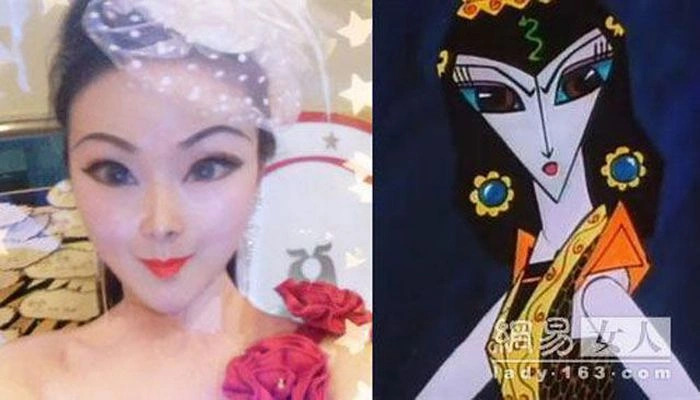 Дівчина "жива лялька" з Китаю (40 фото) – фото 33