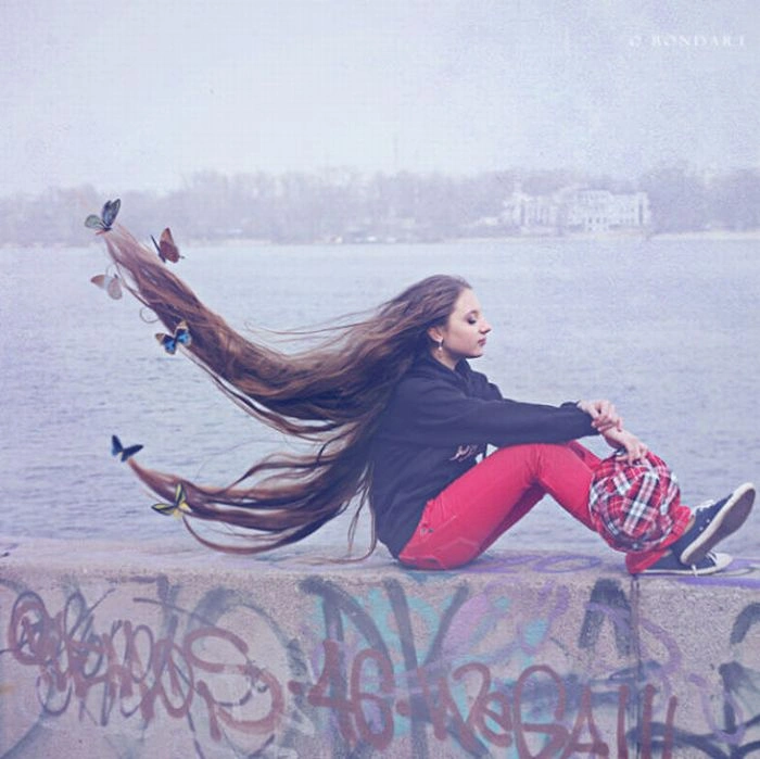 Дівчата з довгими волоссям. Частина 2 (58 фото) – фото 6