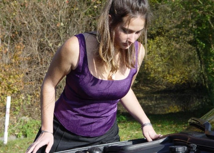 Гарні дівчата і ретро-автомобілі (53 фото) – фото 30