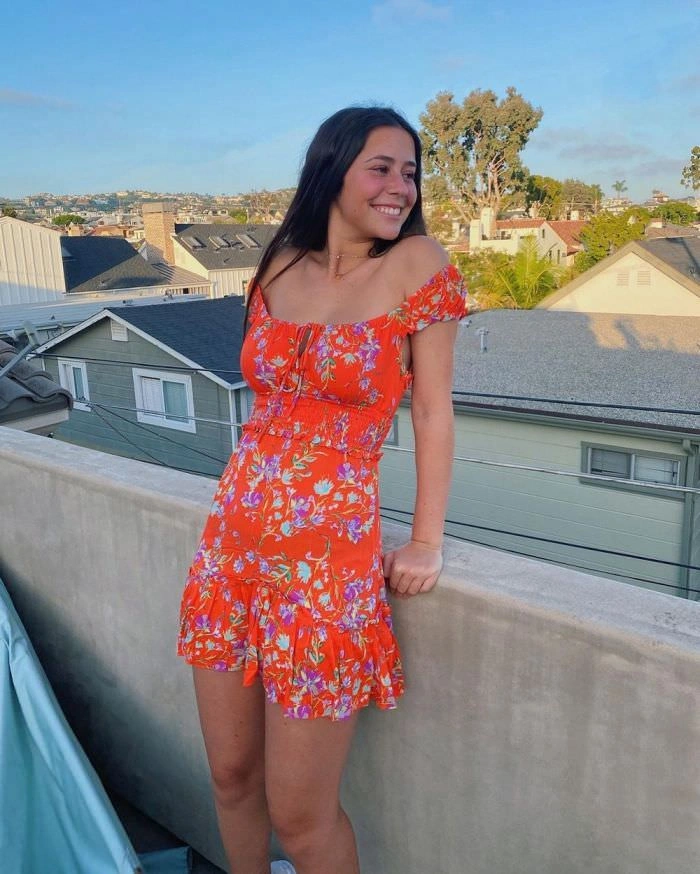 Гарні дівчата в легких сукнях та сарафанах – фото 22